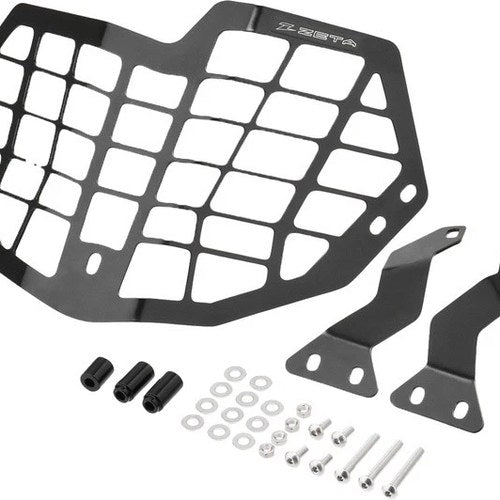 Zeta Headlight Guard Black #ZE52-4115 for Honda CRF250L Rally/CRF300L