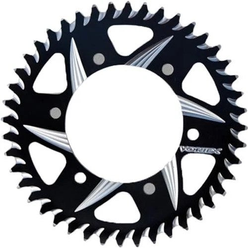Vortex CAT5 Aluminum Rear Sprocket 44T Black #251ZK-44 for Honda