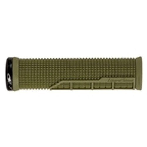 Lizard Skins Single-Clamp Lock-On Machine Grips Olive Green