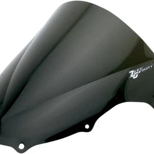 Zero Gravity Double Bubble Windscreen Dark Smoke #16-245-19 for Kawasaki