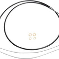 Magnum XR ABS Upper Front Brake Line Black/Chrome #SBC1401-68 Harley Davidson