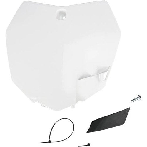 UFO Number Plate Front White for KTM 250 SX-F 2013-2014 KT04051047 KTM
