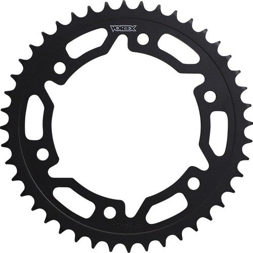 Vortex Steel Rear Sprocket 44T 520 Black #251AS-44 for Honda