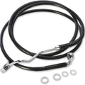 DS Extended Front Upper Brake Line Kit Black ABS Only +4" Oversize #1113779