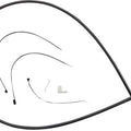 Magnum Alternate Length Black Pearl Quick Connect Clutch Cable 54" #423420HE
