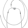 Magnum Polished Stainless Designer Non-ABS Lower Brake Line Kit #57004