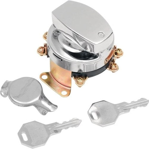 DS Six-Terminal Ignition Switch for Fat Bob-Style Dash Harley Davidson #139271