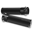 Arlen Ness Slot Track Fusion Grips Black #07-303 Harley Davidson