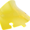 Klock Werks Ice Kolor Flare Windshield 6.5" Yellow #KWW-01-0644 Harley Davidson