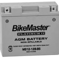 BikeMaster Agm Platinum II Battery #MS12-12B-BS