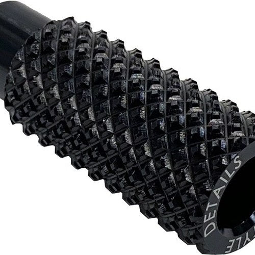 Ken's Factory Next Level Knurled Aluminum Shift Peg 5/16"-24 Black