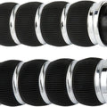 Arlen Ness Ring Leader Fusion Grips Chrome #07-312 Harley Davidson