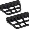 Joker Machine Serrated Passenger Floorboards Black #08-645-1B Harley Davidson