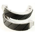 Emgo Grooved Brake Shoes #93-39154 for Honda NS50F Aero 1990