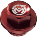 Moose Magnetic Float Bowl Drain Plug By Zip-Ty M18 x 1.0 Red