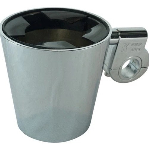 Kruzer Kaddy Ultimate Kaddy Bar Mount Cup Holder XL 7/8" to 1-1/4" Chrome