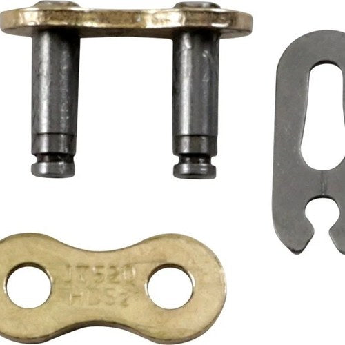 JT 520 Hds Super Heavy-Duty Chain Clip-Type Master Link Gold