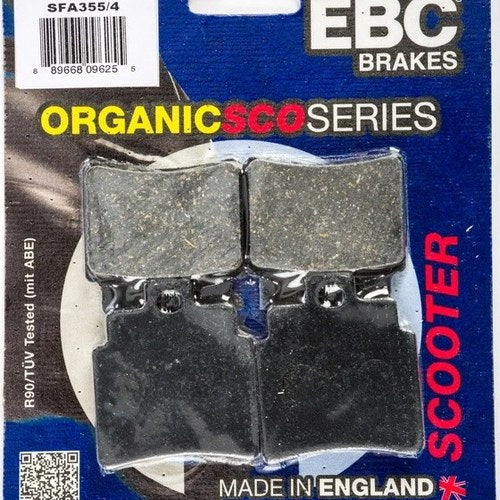 Ebc Sfa Organic Scooter Brake Pads Front Left Sym RV 250 2007-2012