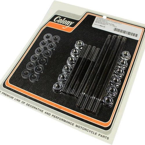 Colony Motor Case Bolt Kit Chrome #9883-20 Harley Davidson