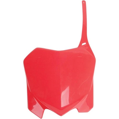 UFO Number Plate Front 00-19 CR Red HO04639070 for Honda Crf 250/CRF 450