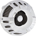 Arlen Ness Deep Cut Inverted Air Cleaner Kit Chrome #600-228 Harley Davidson