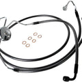 Magnum Black Pearl Designer ABS Lower Brake Line Kit #47010 Harley Davidson