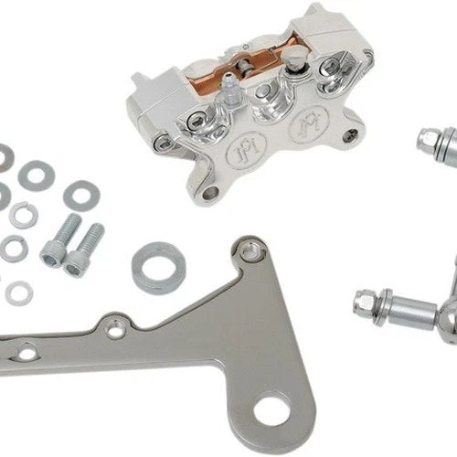 Performance Machine Classic Front Brake Caliper Kit Polished #1203-9017-P