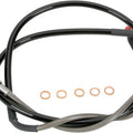 Moose Brake Line Front Stainless Steel Yamaha with Headlamp 125/250/400/426/450