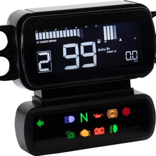 Koso D2 LCD Multifunctional Meter BA080020 Harley Davidson