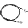 Drag Specialties Black Vinyl Front-Wheel Drive Speedometer Cable #173697