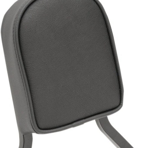 Drag Specialties Smooth Pad with Piping for Square Sissy Bars Short Black