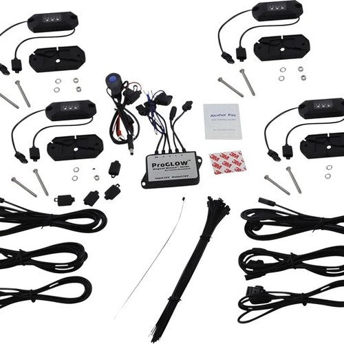 Custom Dynamics Color-Changing Rock Light Kit with Bluetooth Controller