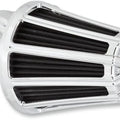 Arlen Ness Monster Sucker 90-Degree Air Cleaner Kit 10-Gauge Chrome #81-027