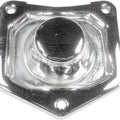 Terry Components Solenoid End Cover Chrome #555150 Harley Davidson