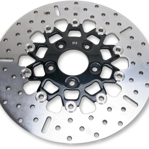 Ebc Floating Wide Band Brake Rotor Black #RSD020BLK Harley Davidson