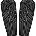 Kuryakyn Spear Driver Floorboard Inserts Black Indian Chief/Chieftain/Roadmaster