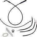 Fat Baggers EZ Install Cable/Line Kit for 12" Ape Bars Black #149012-B
