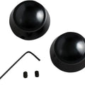 DS Swingarm Pivot Bolt Covers Black Harley Davidson Sportster #144963