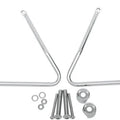 DS Chrome Saddlebag Support Brackets Harley Davidson Sportster 50/883/1200