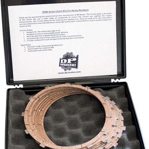 DP Dphk Fiber Clutch Friction Plate Set DPHK511 Harley Davidson Sportster/XR1000