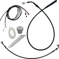 Fat Baggers EZ Install Cable/Line Kit for 16" Ape Bars Black #119916-B