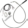 Fat Baggers EZ Install Cable/Line Kit for 12" Ape Bars Stainless #119012