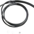 Drag Specialties Black Vinyl Hydraulic Clutch Line 82-1/8" +10" Black #211918