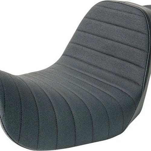 SlyFox Highnoon Slipstop Seat Black Stitch #4694A-slyfox Harley Davidson Dyna