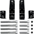 LA Choppers Passenger Floorboard Short Comfort Kit Black #LA-7090-06