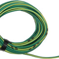 Shindy 14A Motorcycle Wiring 13 ft. Spool Green with Yellow Tracer
