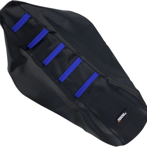 Moose Ribbed Seat Cover Black/Blue #0821-1809 fits Yamaha YZ250 2-Stroke/YZ125