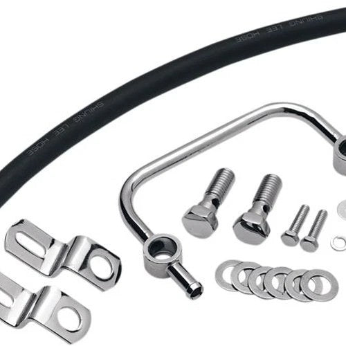 DS Crankcase Breather Kit Chrome Harley Davidson Sportster #144089