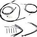 Burly Cable/Line Kit for 12" Jail Bars Black w/o ABS Single Disc B30-1150