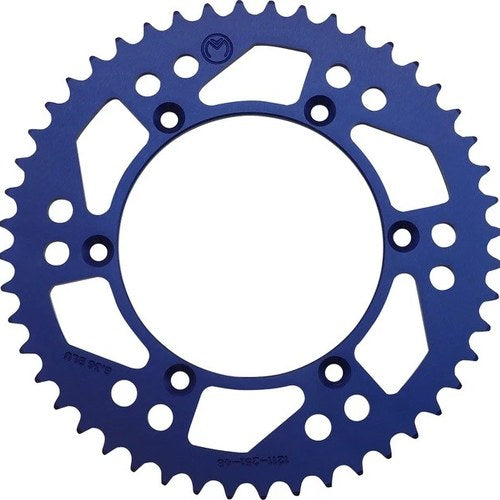 Moose Rear Aluminum Sprocket 48T Blue for Yamaha